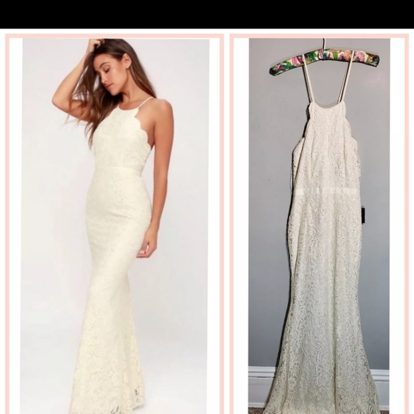 Beautiful lace wedding dress - Picture 4 of 4